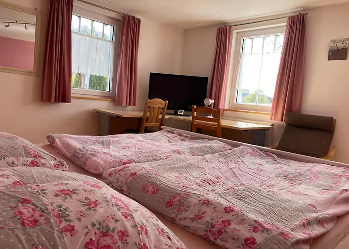Ferienzimmer Oelhaf Zimmer In Rose Self Check-In Mit Key-Tresore